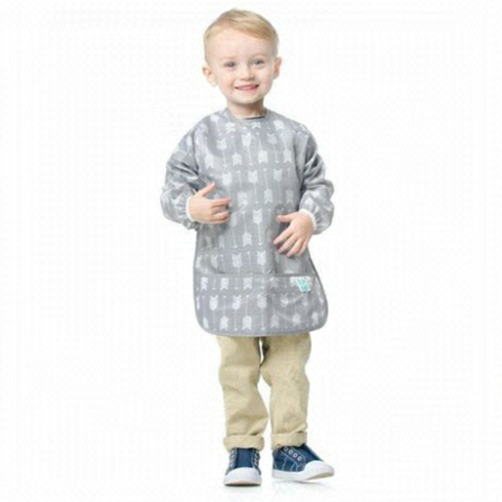 Bumkins - Kids Unisex Long Sleeve Smock, Waterproof, Art, Crafts, Play, Machine